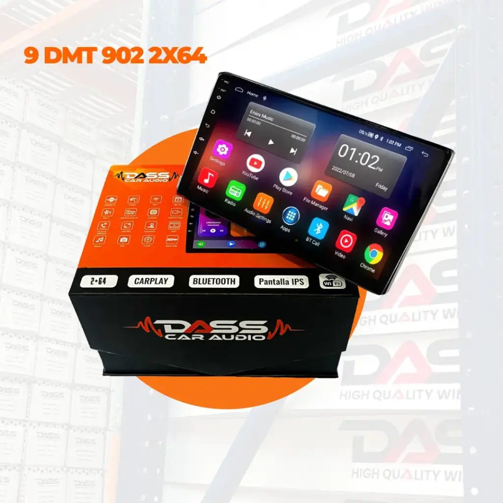 Dvd Dass Dmt-902 9" 2*64Android Carp